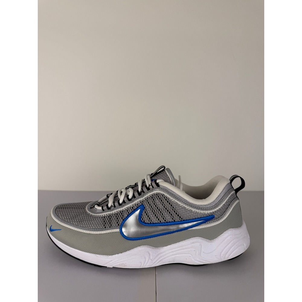 Nike Air‎ Zoom Spiridon Cage 2 Metallic Silver Navy Mens 10.5 HF9117-003 Running - Picture 10 of 10